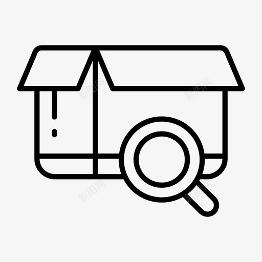 搜索产品商店图标svg_新图网 https://ixintu.com 产品 商店 搜索 购物