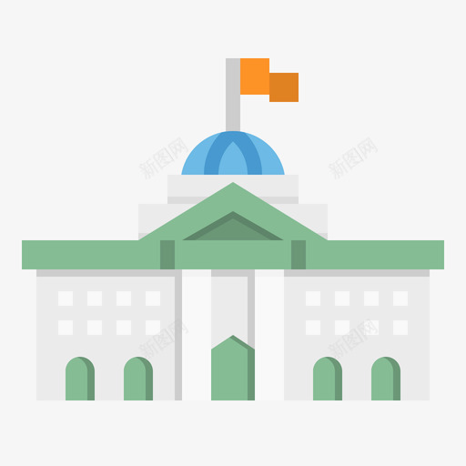 政府86号楼公寓图标svg_新图网 https://ixintu.com 公寓 号楼 政府