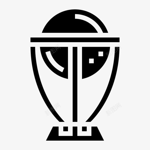 奖杯奖项冠军图标svg_新图网 https://ixintu.com 冠军 奖杯 奖项 实心球 足球