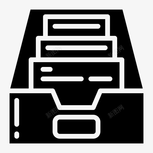 收件箱存档文档图标svg_新图网 https://ixintu.com office set solid 存档 收件箱 文件 文档