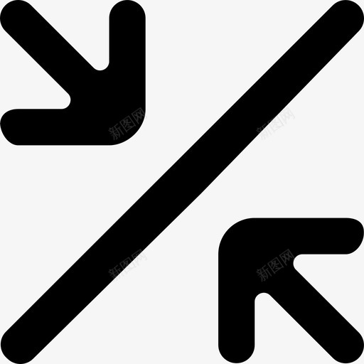 内箭头方向双箭头图标svg_新图网 https://ixintu.com 图标 常规 方向 箭头