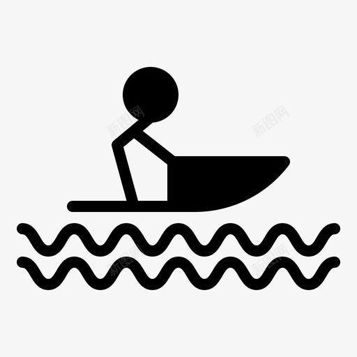 捷奇运动夏季图标svg_新图网 https://ixintu.com 夏季 捷奇 船艇 运动 运输 运输船