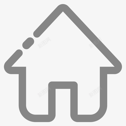 首页未点击状态svg_新图网 https://ixintu.com 首页未点击状态