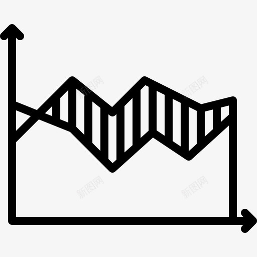 面积图业务图形图标svg_新图网 https://ixintu.com 业务 信息 元素 图元 图形 演示 面积图