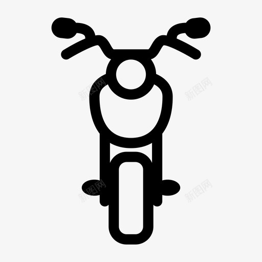 摩托车巡洋舰车辆图标svg_新图网 https://ixintu.com 巡洋舰 摩托车 方式 概述 车辆 运输