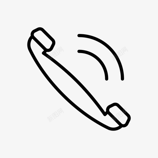 电话接收器音量图标svg_新图网 https://ixintu.com 接收器 电话 通讯 音量