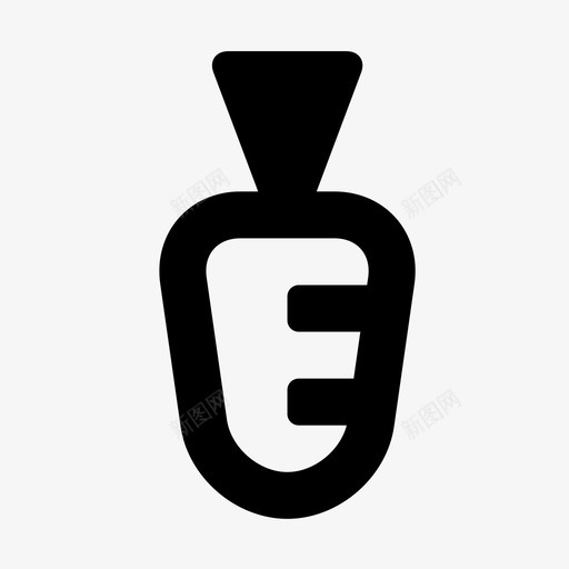 胡萝卜食品健康根图标svg_新图网 https://ixintu.com 健康 农场 种子 胡萝卜 蔬菜 食品