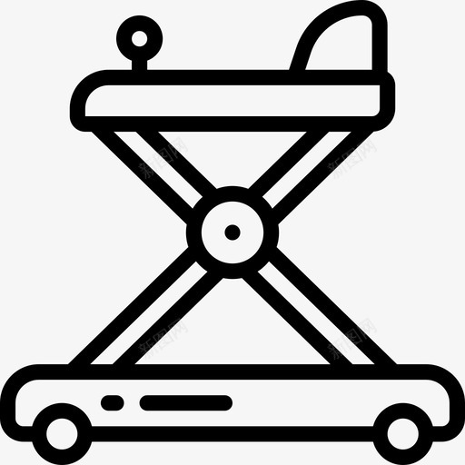 学步车抚养孩子直系图标svg_新图网 https://ixintu.com 学步 孩子 抚养 直系