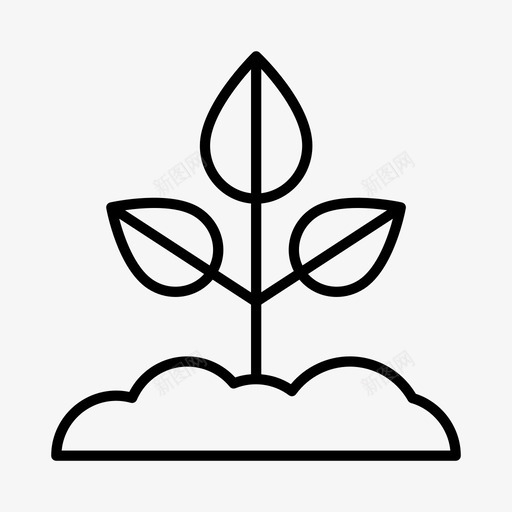 蔬菜农业种植图标svg_新图网 https://ixintu.com 农业 农场 种植 蔬菜