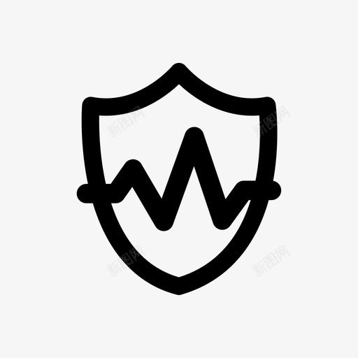 救命健康医疗图标svg_新图网 https://ixintu.com 保护 健康 医疗 心跳 救命
