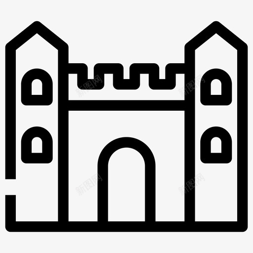 沙堡海滩假日图标svg_新图网 https://ixintu.com 佩多 假日 尖角 沙堡 海滩 蒂康