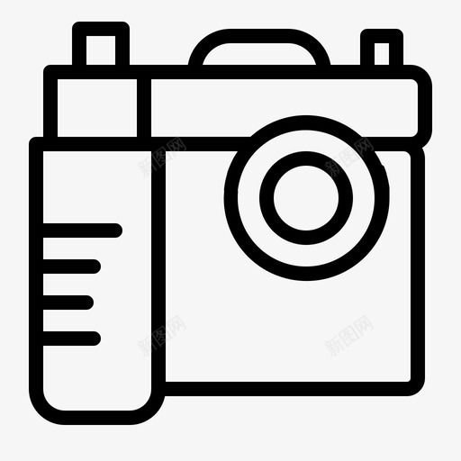 照相机镜头多媒体图标svg_新图网 https://ixintu.com 多媒体 摄影图片 照片 照相机 镜头 音乐