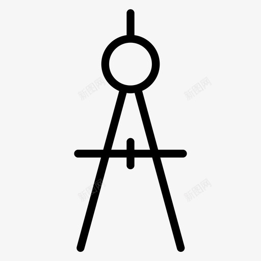 分隔符圆几何图标svg_新图网 https://ixintu.com 几何 分隔符 图标 数学 测量 线图
