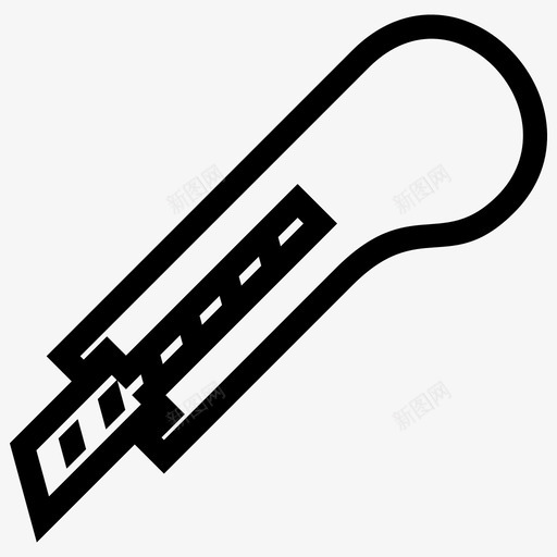 切纸机纸张锋利图标svg_新图网 https://ixintu.com 切纸机 工具 纸张 锋利