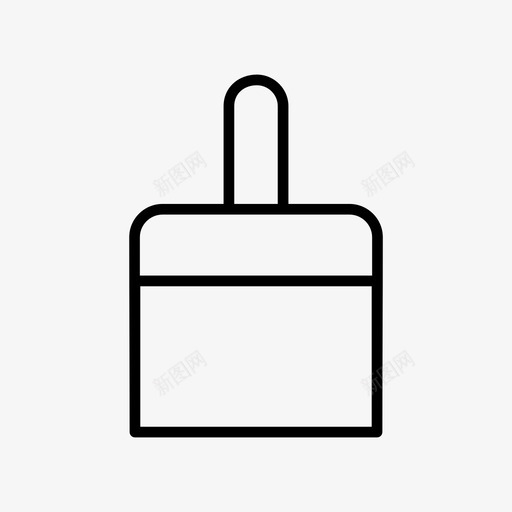 油漆刷清洁剂清扫剂图标svg_新图网 https://ixintu.com 油漆 清扫 清洁剂
