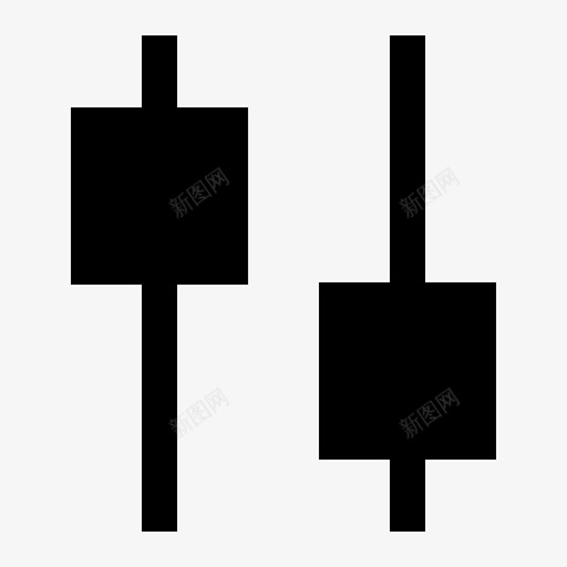 均衡器音频移动图标svg_新图网 https://ixintu.com 均衡器 字形 移动 选项 音乐 音频