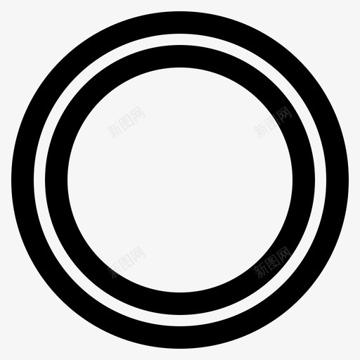 盘子食物厨房用具图标svg_新图网 https://ixintu.com 厨房用具 盘子 食物