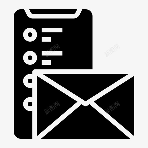 电子邮件数字快乐图标svg_新图网 https://ixintu.com 快乐 手机 技术 数字 智能 电子邮件 移动
