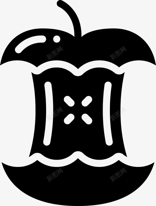 堆芯垃圾堆3填充图标svg_新图网 https://ixintu.com 垃圾堆 堆芯 填充