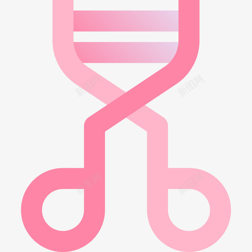 睫毛卷发器化妆品5扁平图标svg_新图网 https://ixintu.com 化妆品 卷发器 扁平 睫毛