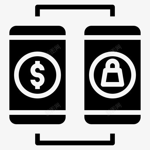 网上购物消费者团体图标svg_新图网 https://ixintu.com 团体 固体 消费者 网上购物 购物