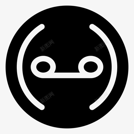媒体无限循环图标svg_新图网 https://ixintu.com 多媒体 媒体 字形 循环 播放器 无限 音乐