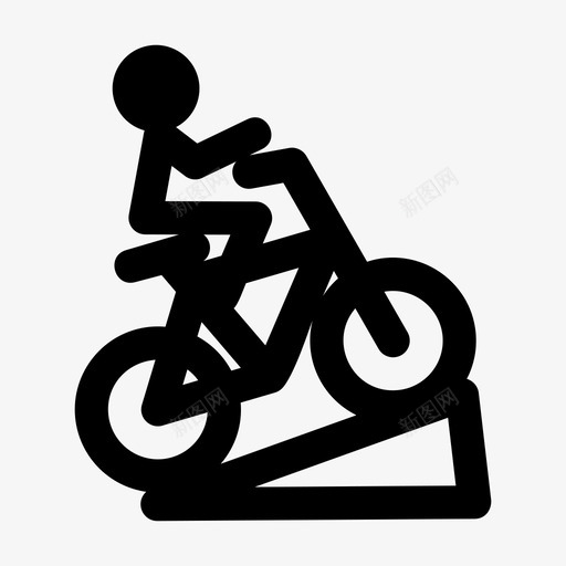 骑马骑自行车锻炼图标svg_新图网 https://ixintu.com 健身 自行 自行车 车骑 锻炼 骑马