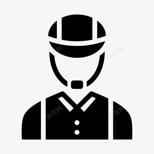骑师人物马图标svg_新图网 https://ixintu.com 人物 竞技 表演 铭文 骑师 骑马