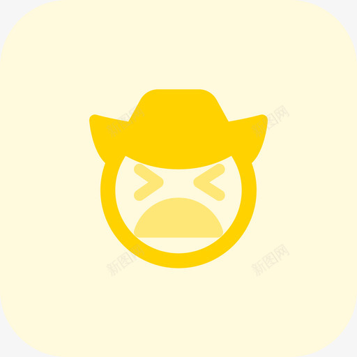 悲伤笑脸和人特里通图标svg_新图网 https://ixintu.com 悲伤 特里 笑脸