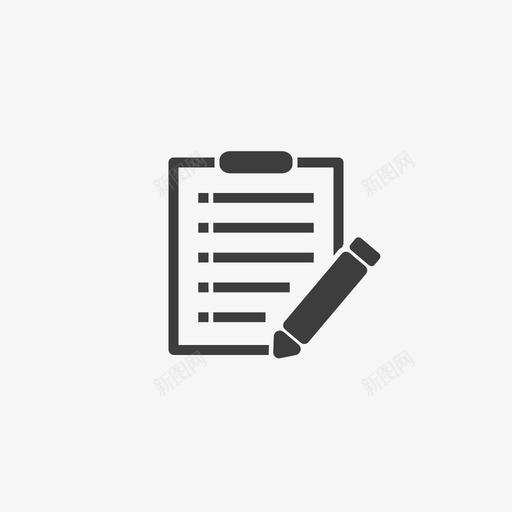 icon_在线填表svg_新图网 https://ixintu.com icon_在线填表