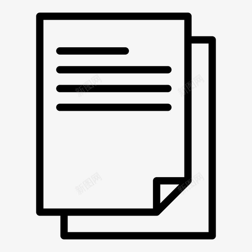 复制双重粘贴图标svg_新图网 https://ixintu.com 双重 复制 粘贴