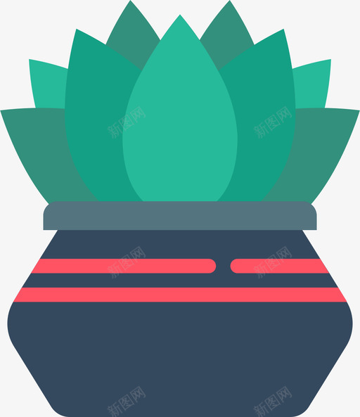 植物植物33平坦图标svg_新图网 https://ixintu.com 平坦 植物