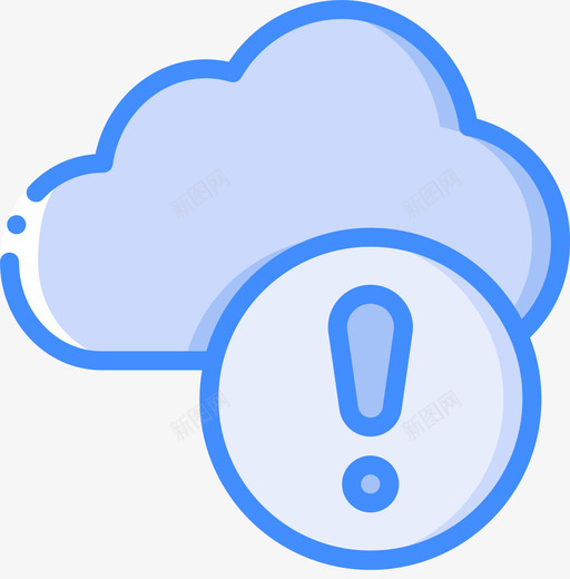 通知通知8蓝色图标svg_新图网 https://ixintu.com 蓝色 通知