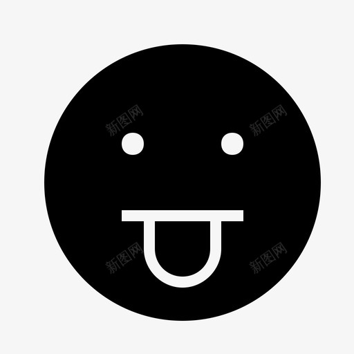 饥饿表情情绪图标svg_新图网 https://ixintu.com 情绪 感觉 表情 饥饿