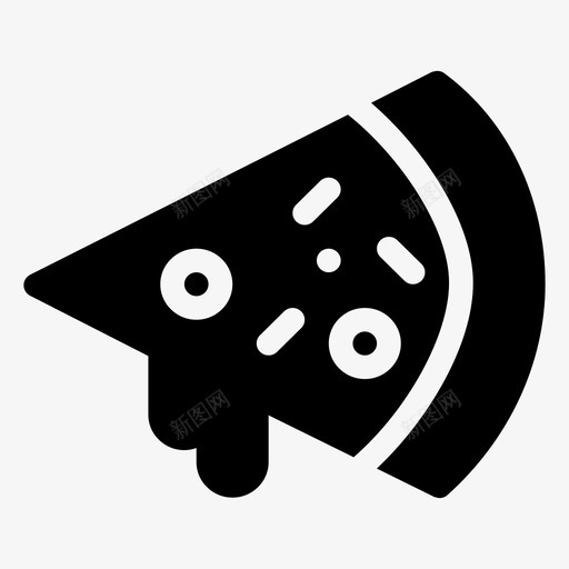 披萨餐厅食物图标svg_新图网 https://ixintu.com 切片 字形 披萨 食品 食物 餐厅 餐食 饮料