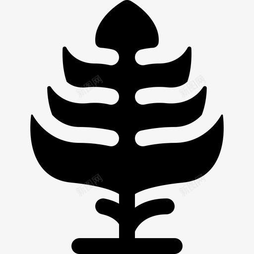 树秋天120填充图标svg_新图网 https://ixintu.com 填充 秋天