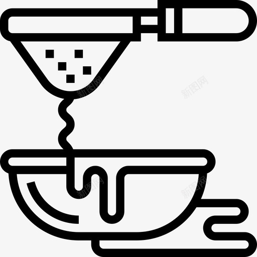 烹饪厨房工具27线性图标svg_新图网 https://ixintu.com 厨房 工具 烹饪 线性