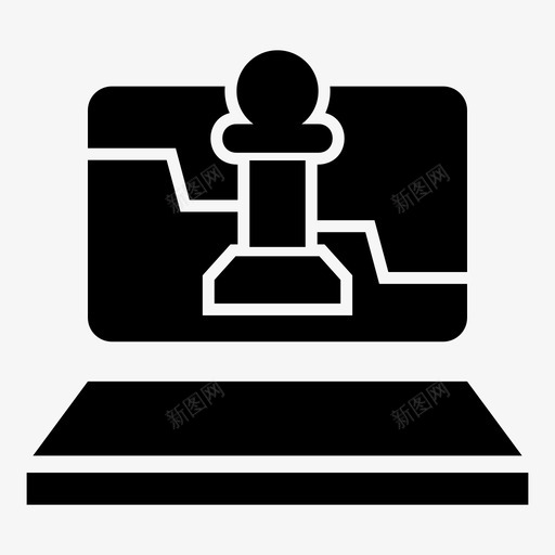 数字战略业务内容图标svg_新图网 https://ixintu.com 业务内容 内容 战略 数字