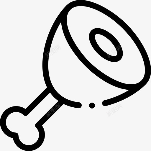 肉北欧海盗24直系图标svg_新图网 https://ixintu.com 北欧 海盗 直系