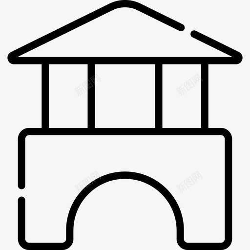 街区39幼儿园线性图标svg_新图网 https://ixintu.com 幼儿园 线性 街区