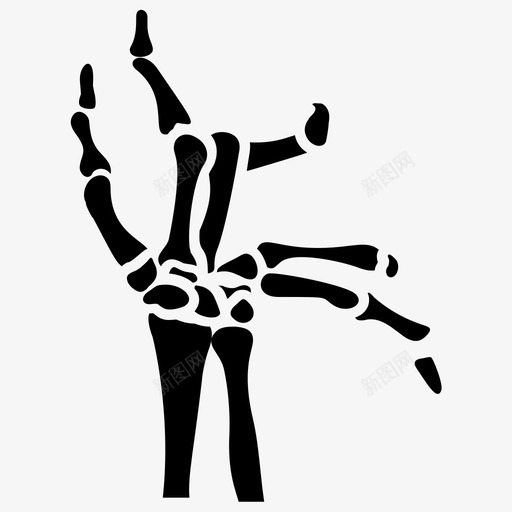 骨折人体解剖学关节疼痛图标svg_新图网 https://ixintu.com 人体 关节 关节炎 图标 字形 疼痛 脊柱 解剖学 骨关节 骨折 骨科