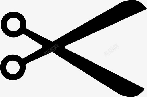 剪刀手工剪图标svg_新图网 https://ixintu.com 剃须 剪刀 剪剪 手工
