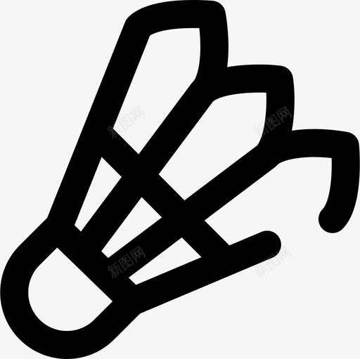 羽毛球杂63大纲图标svg_新图网 https://ixintu.com 大纲 羽毛球