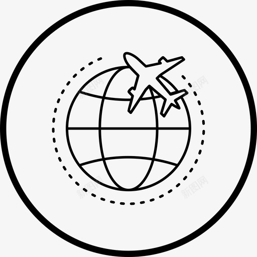 世界旅游购物超市图标svg_新图网 https://ixintu.com 世界 图标 旅游 线路 购物 超市