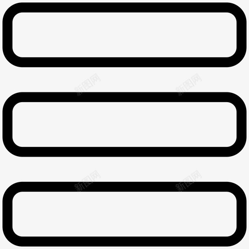 列表视图布局页面图标svg_新图网 https://ixintu.com 列表 图标 布局 排序 标准 站点 视图 页面