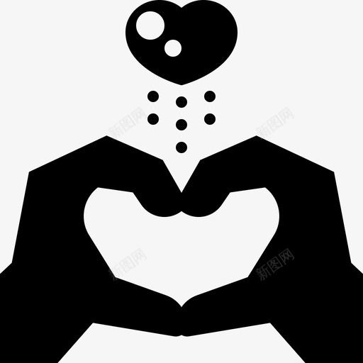心脏婚礼203填充图标svg_新图网 https://ixintu.com 填充 婚礼 心脏