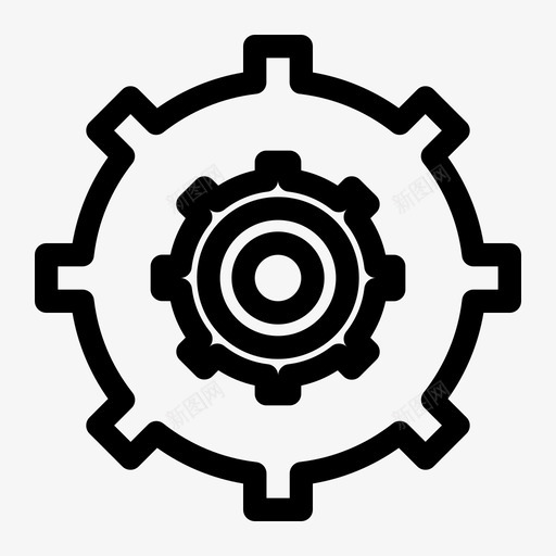 服务控制装备图标svg_新图网 https://ixintu.com 公司 办公室 商务 商务办公 大纲 工作 控制 服务 管理工作 装备管理