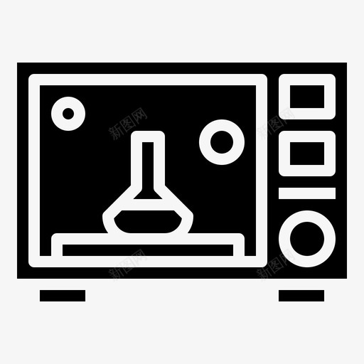 烤箱实验室56填充图标svg_新图网 https://ixintu.com 填充 实验室 烤箱