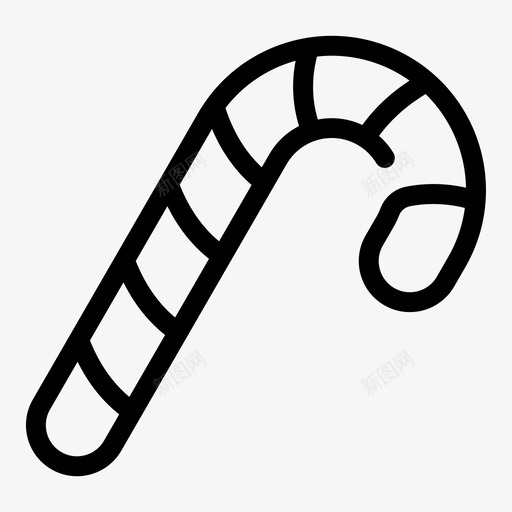 甘蔗糖糖果甜点图标svg_新图网 https://ixintu.com 圣诞 提纲 甘蔗 甜点 糖果 蔗糖 食物