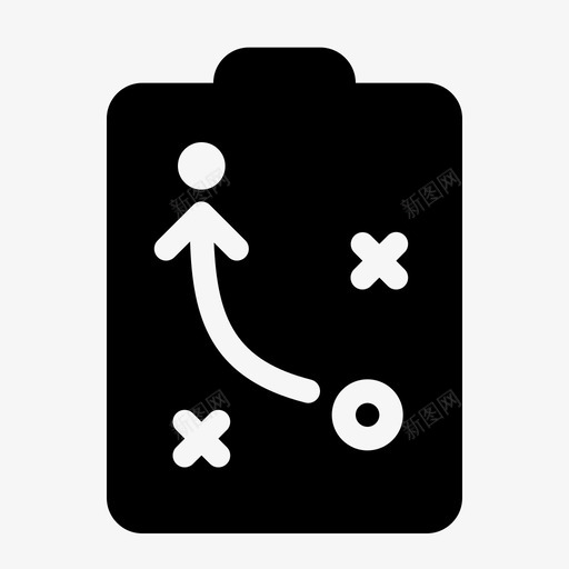 战略板剪贴板游戏图标svg_新图网 https://ixintu.com 体育 剪贴板 固体 战术 战略 游戏 运动 锦标赛